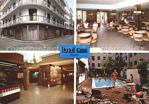 Calella Hotel Cala Gastraum Swimmingpool Kat. Barcelona