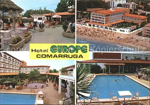Comarruga Hotel Europe Swimmingpools Kat. Tarragona Costa Dorada