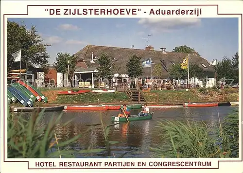 Aduarderzijl Hotel Restaurant Partijen en Congresscentrum De Zijlsterhoeve