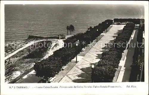 Tarragona Pasco Calvo Sotelo Promenade Calvo Sotelo  Kat. Costa Dorada Spanien