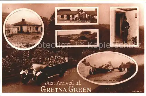 Gretna Green BAr Sark Bridge Priest  Kat. United Kingdom