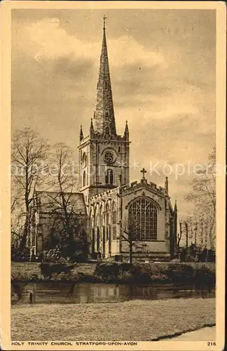 Stratford Upon Avon Holy Trinty Church Kat. Grossbritannien
