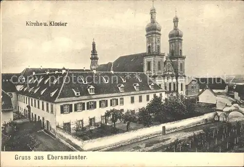 Ebersmuenster Kirche und Kloster Kat. Ebersmunster