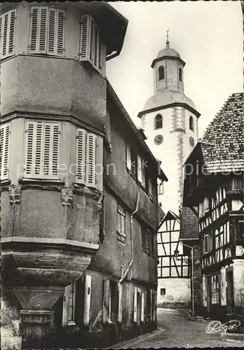 Bouxviller Vieilles maisons autour de l eglise