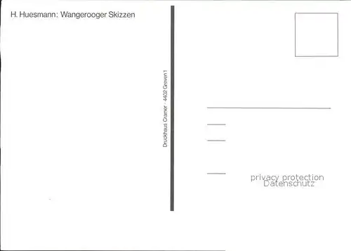 Wangerooge Nordseebad Wangerooger Skizzen Strandgut als Burgausstattung Kat. Wangerooge