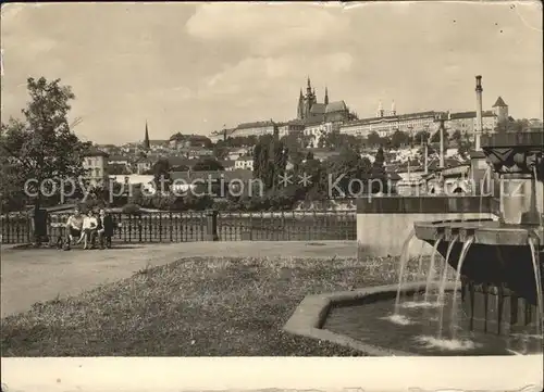 Praha Prahy Prague Hradcany Manesova mostu Kat. Praha