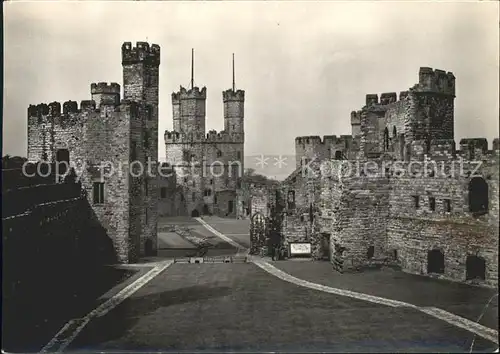 Caernarvon Castle Upper Ward Kat. Caernarfon