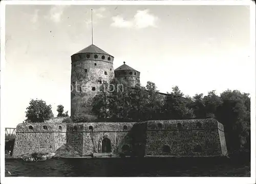 Savonlinna Olofsborg Kat. Finnland