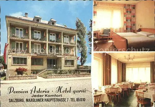 Salzburg Oesterreich Pension Astoria Hotel garni / Salzburg /Salzburg und Umgebung