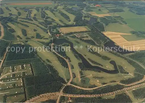 Velsen Golfbaan Spaarnwoude Fliegeraufnahme Kat. Velsen