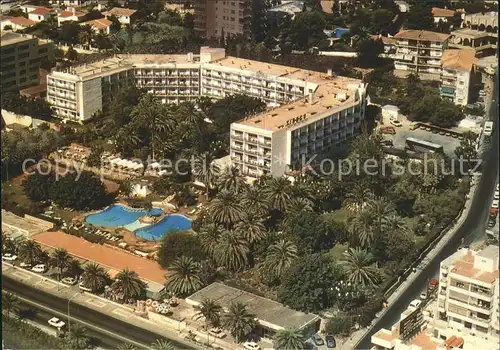 Benalmadena Costa Hotel Siroco Fliegeraufnahme / Costa del Sol Occidental /Malaga