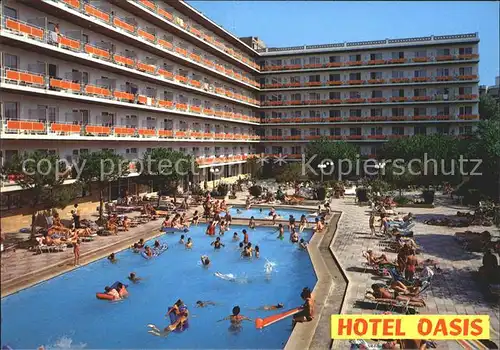 Tarragona Hotel Oasis Kat. Costa Dorada Spanien