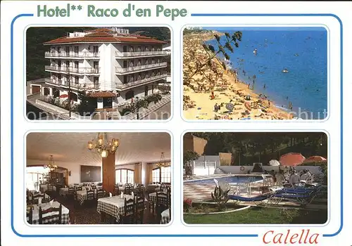 Calella Hotel Raco d`en Pepe Kat. Barcelona