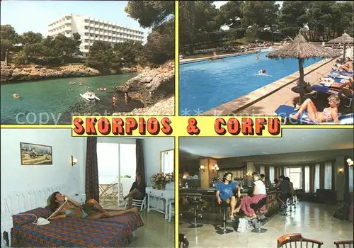 Mallorca Cala Egos Hotel Skorpios Playa und Corfu Playa Kat. Spanien