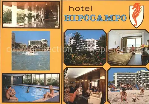 Cala Millor Mallorca Hotel Hipocampo Strand Zimmer Swimmingpool Kat. Islas Baleares Spanien