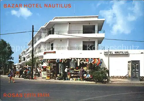 Rosas Costa Brava Cataluna Bazar Hotel Nautilus Kat. Alt Emporda