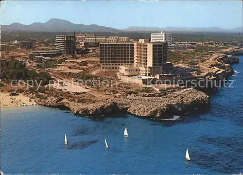 Calas de Mallorca Hotel America Fliegeraufnahme