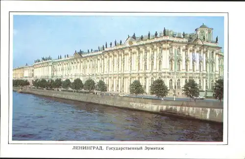 Leningrad St Petersburg Hermitage Kat. Russische Foederation