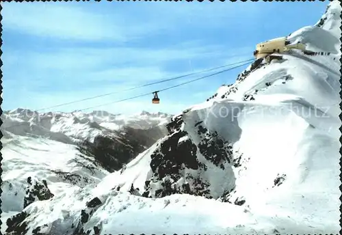 Valluga Seilbahn gege Rhaetikon Kat. Oesterreich