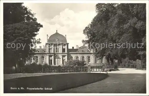 Bonn Rhein Poppelsdorfer Schloss / Bonn /Bonn Stadtkreis