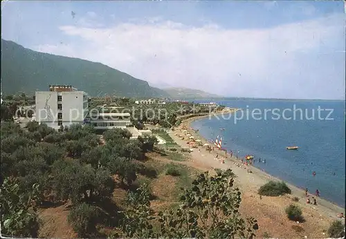 Kamena Vourla Hotel Poseidon Strandpartie Kat. Griechenland