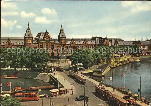 Amsterdam Niederlande Centraal Station Kat. Amsterdam