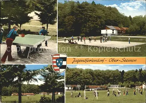 Ober Seemen Jugendferiendorf Tennis Fussball   Kat. Gross Gerau
