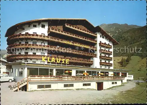 Obergurgl Soelden Tirol Hotel Hochfirst Klause Kat. Soelden oetztal