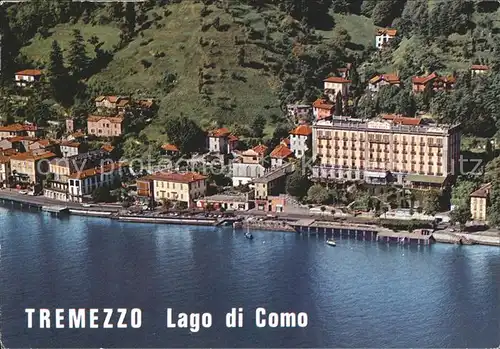 Tremezzo Lago di Como Veduta aerea Kat. 