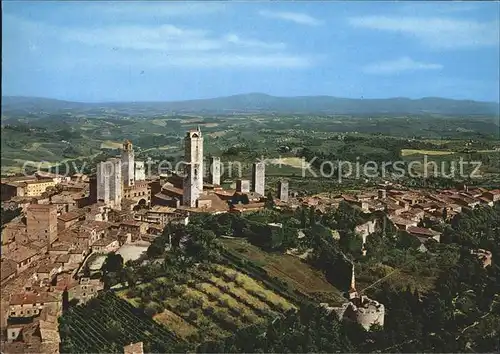 San Gimignano Panorama di San Gimignano Kat. Italien
