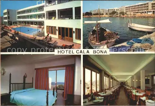 Cala Millor Mallorca Hotel Cala Bona Zimmer Swimmingpool Bootshafen Kat. Islas Baleares Spanien