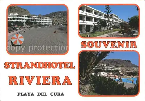 Playa del Cura Gran Canaria Strandhotel Riviera Kat. Spanien