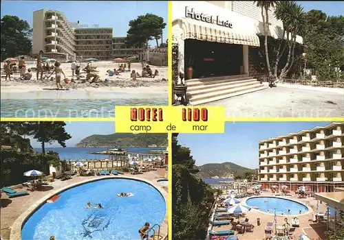 Camp de Mar Hotel Lido Strand Swimmingpool Kat. Andratx Mallorca