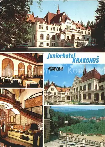Lazne Marianska Juniorhotel Krakonos Teilansichten Kat. Tschechische Republik