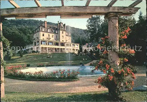 Echternach Hotel Bel Air Springbrunnen Kat. Luxemburg