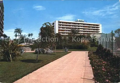 Torremolinos Hotel La Colina Paseos en las pistas de tennis Kat. Malaga Costa del Sol