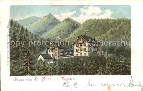 St Anna Sulz Hotel Luftkurort Deutsche Reichspost
