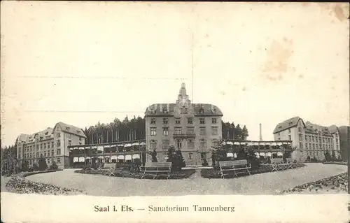 Saal Elsass Sanatorium Tannenberg Kat. Saales