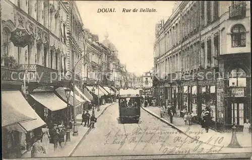 Douai Nord Rue de Bellain Tram Kat. Douai