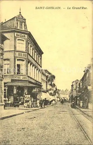 Saint Ghislain Grande Rue Bazar Kat. 