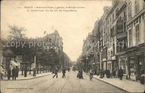 Nancy Lothringen Rue Saint Dizier Marche Couvert / Nancy /Arrond. de Nancy