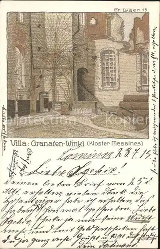 Messines Villa Granaten Winkl Kloster Kat. 