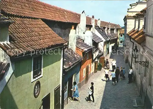 Praha Prahy Prague Goldenes Gaesschen Kat. Praha