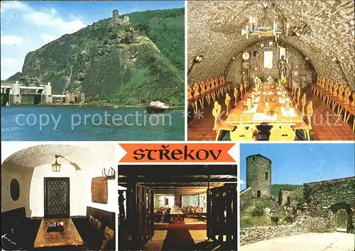 Strekov Usti nad labem Stadni hrad byl zalozen v roce 1318 Kat. Tschechische Republik