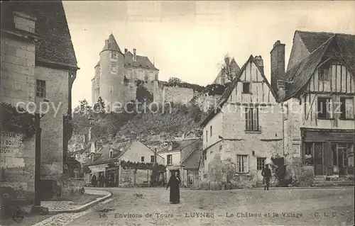 Luynes Indre-et-Loire Chateau et village / Tours /Arrond. de Tours