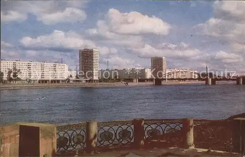 Leningrad St Petersburg New residential distriets right bank Neva Kat. Russische Foederation