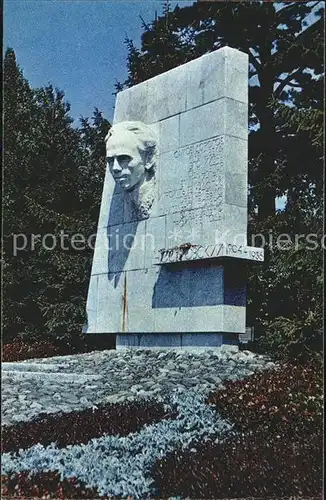 Sotschi Ostrovskij Denkmal Kat. Russische Foederation