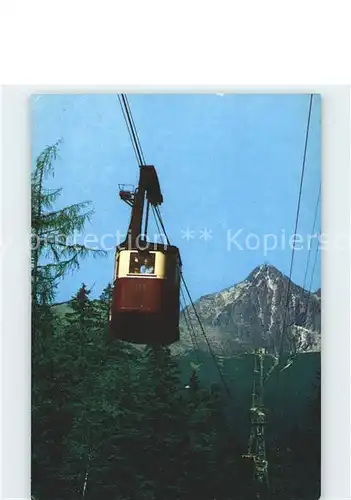 Vysoke Tatry Seilbahn Kat. Slowakische Republik