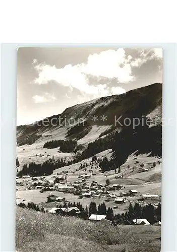 Riezlern Kleinwalsertal Vorarlberg Panorama Kat. Mittelberg