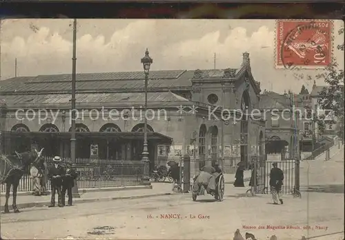 Nancy Lothringen La Gare Bahnhof / Nancy /Arrond. de Nancy